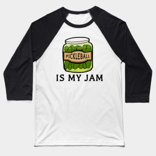 Pickleball is my Jam Grandma and Grandpa Gifts Baseball T-Shirt